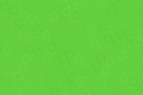 Green background with abstract square pattern design イラスト素材