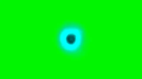 Green background and moving black hole Stock Footage 113389348