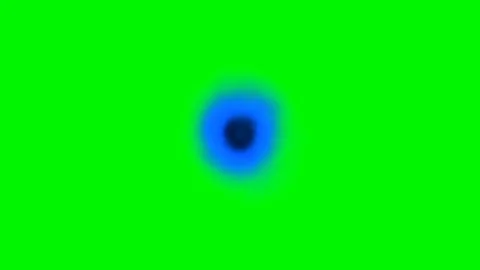Green background and moving black hole Stock Footage 113389594
