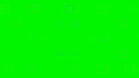 Green background and square transform motion Stock Footage 103637631