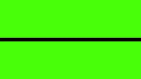 Green background with animated black bar expansion for video transition and text Vídeos de archivo 334082615