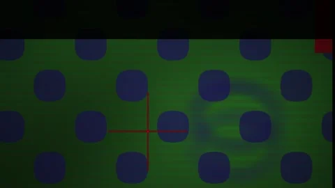 Green background with blue dots pattern. Stock Footage 335112465