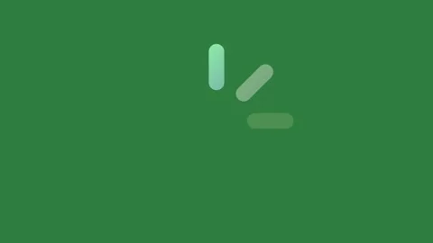 A green background with blue flower on it and screen snowflo logo clock snowfl Видео 335130052