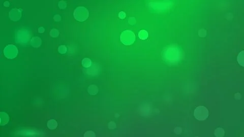 Green background bokeh Illustrazione stock
