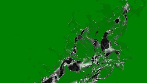 Green background border black design screen pattern bunch flowers broken glass 스톡 동영상 314066804