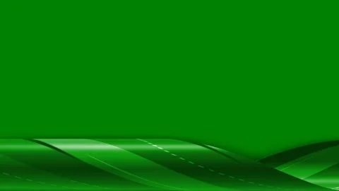 Green background border black stripe lines wavy stripes pattern green screen Stock Footage 314067526