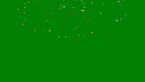 Green background border screen lot coning bunch balloons confe colorful green Stock Footage 314067868