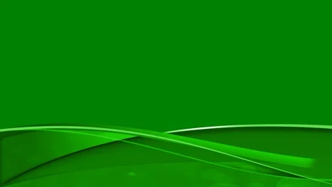 Green background border wallpaper abstract wavy lines green screen animated Stock Footage 314066764