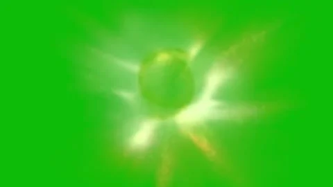 A green background with a bright light shining through a green circle Vídeos de archivo 331102816