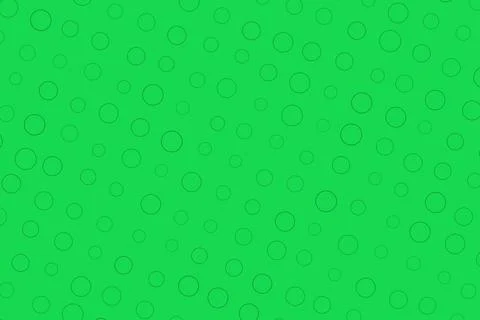 Green background with circles and squares pattern design Stock Illustration