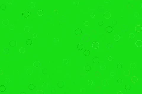 Green background with circles for design or decoration Stock Illustration