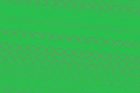 Green background with circular pattern and abstract design Stock Illustration