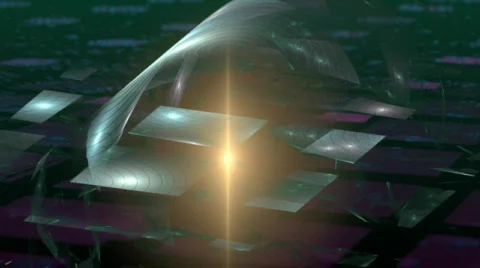 Green background d2208C Stock Footage 366269