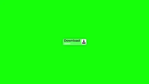 Green Background with Download Button for Digital Content Presentation Stock Footage 336970415