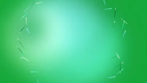 Green Background with Exploding Particles Animation Stock Footage 328205391