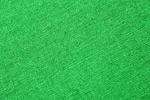 Green background fabric texture macro Stock Photos