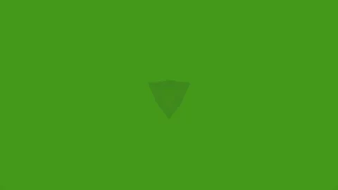 Green Background with Fading Triangle Animation. Stock Footage 328998912
