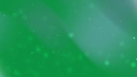 Green background with glowing particles and soft light gradients Stock Footage 299887588