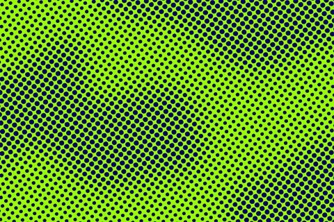 Green background with halftone pattern. Retro pop art texture. 스톡 일러스트