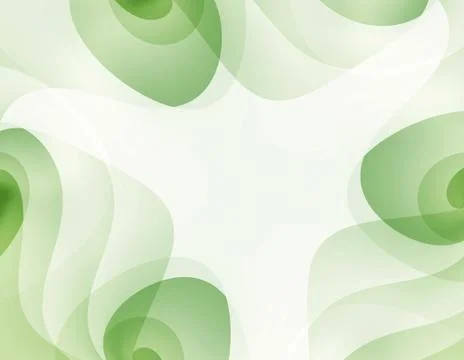 Green background Illustrazione stock
