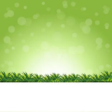 Green background Stock Illustration
