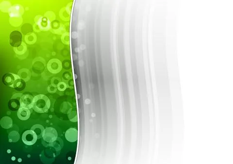 Green background Stock Illustration