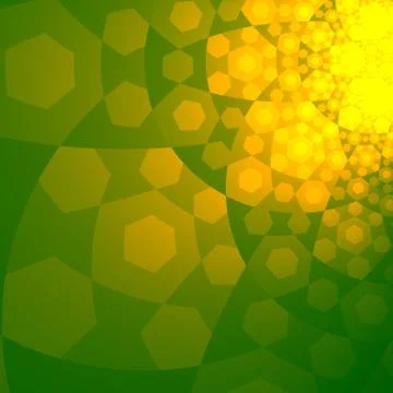 Green Background Stock Illustration