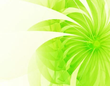 Green background Stock Illustration