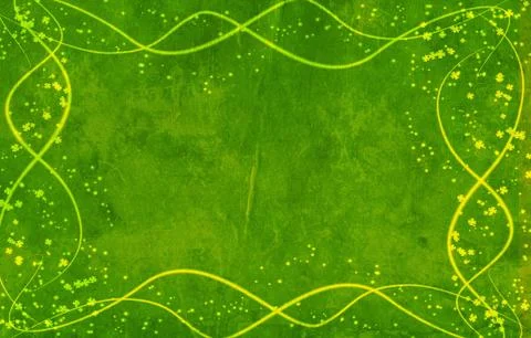 Green background Stock Illustration