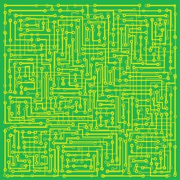 Green background Stock Illustration