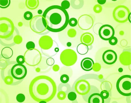 Green background Illustrazione stock
