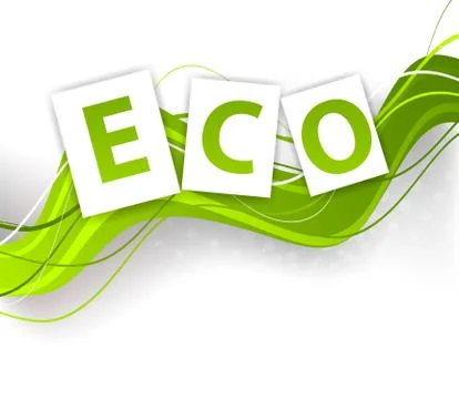 Green background Stock Illustration