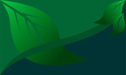 Green background Stock Illustration