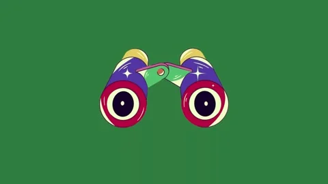 A green background with an image of pair eyes and eyeballs glasses on it green Vídeo Stock 335064443