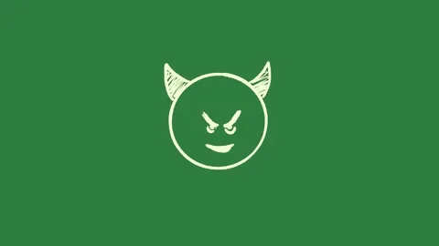 A green background with an image of pig and white cat ' s head owl logo on it Видео 335129864