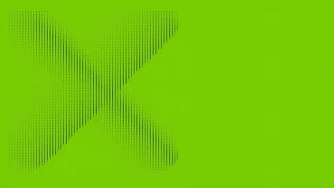 Green background. Isolated halftone style element. Stock Illustration