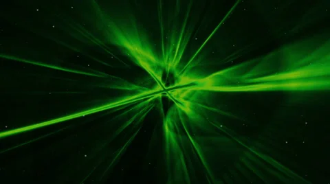 Green background lights lines HD LOOP Stock Footage 27312255