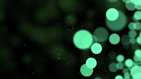 A Green Background With Many Circles Stock Footage 329545533