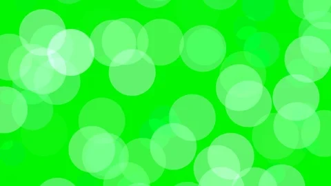 Green background with moving circles Video stock 112637838