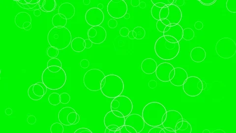 Green background with moving circular lines Stock Footage 113119534
