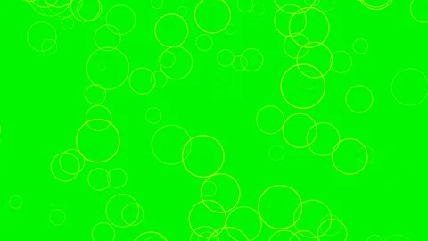 Green background with moving circular lines Stock Footage 113120676