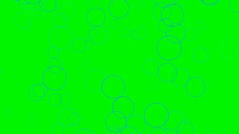 Green background with moving circular lines Stock Footage 113121915