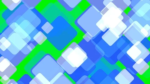 Green background with moving Rectangle Stock Footage 112735169