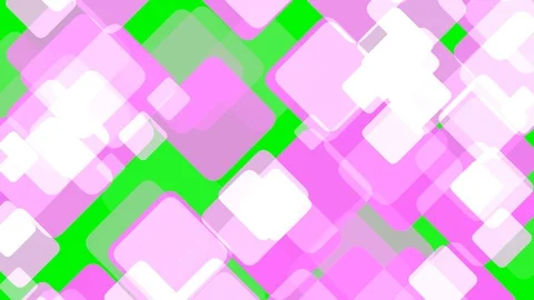 Green background with moving Rectangle Stock Footage 112735986