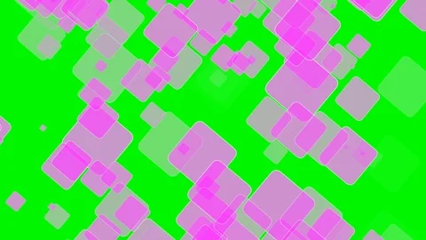 Green background with moving Rectangle Stock Footage 112937835