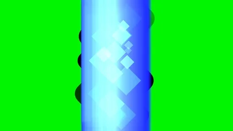 Green background with moving Rectangle Stock Footage 113035525