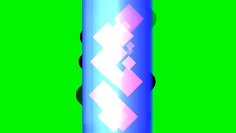 Green background with moving Rectangle Stock Footage 113036119