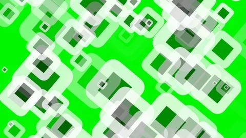 Green background with moving Rectangle Stock Footage 113439478