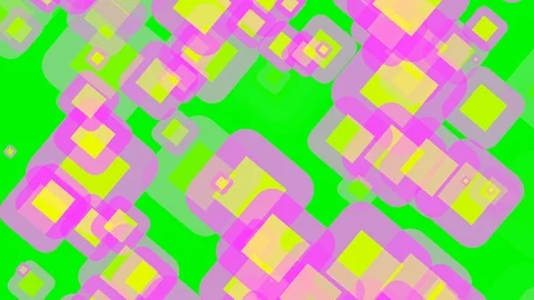 Green background with moving Rectangle Video stock 113442026