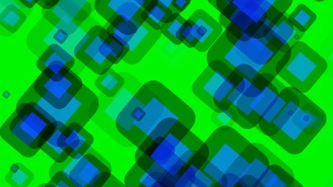 Green background with moving Rectangle Video stock 113444566